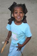 Nubian girl in southern Egypt